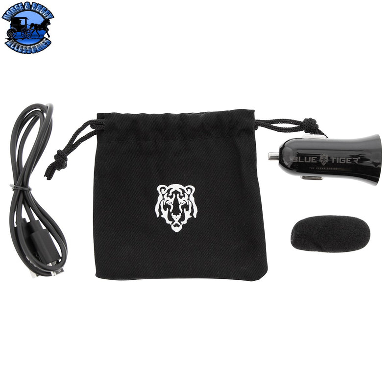 UP-95005 Blue Tiger The STORM Bluetooth Headset - Black