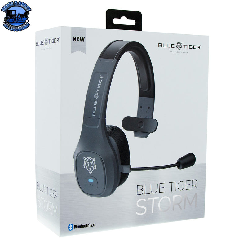 UP-95005 Blue Tiger The STORM Bluetooth Headset - Black