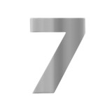 95047 Modern Number Cut Out "7"