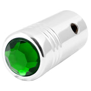 Universal Toggle Switch Extension with Color Jewel (choose color & size) green 2-1/4",green 1" Forest Green