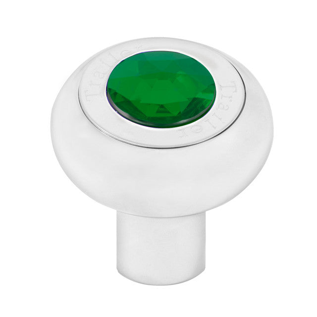 95363 Trailer Screw-In Air Valve Control Knob with Green Crystal