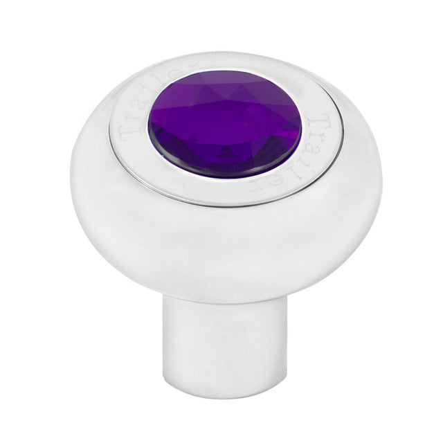 CR. DE ATORNILLAR. ALUMBRE. POMO REMOLQUE CON JOYA MORADA