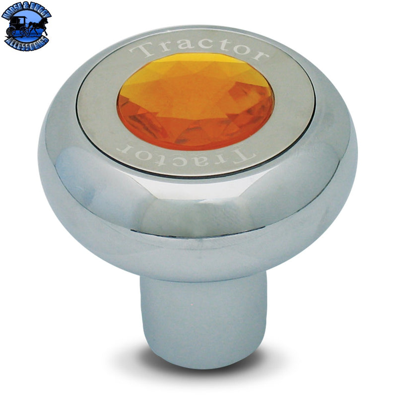95370 Tractor Screw-In Air Valve Control Knob with Amber Crystal