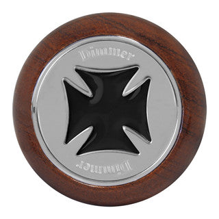 95470 Dimmer Iron Cross Rosewood Dashboard Knob (Black)