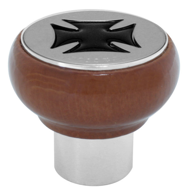 95540 Tractor Iron Cross Wood Air Valve Knob (Black)