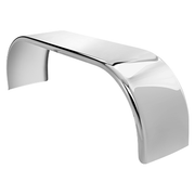 #9551 33'' X 101'' 304SS FULL TANDEM FENDER LOW RIDER (PAIR) custom rolled to 101" FULL FENDERS Light Gray