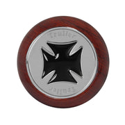 95570 Iron Cross Lg Rosewood Air Valve Knob in Assorted Colors