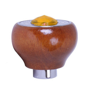 95730 Dashboard Control Knobs with Wiper/Washer Script Amber Crystal
