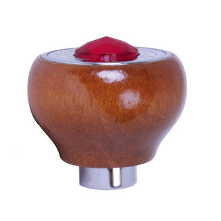 95735 Dashboard Control Knobs with Wiper/Washer Script Red Crystal
