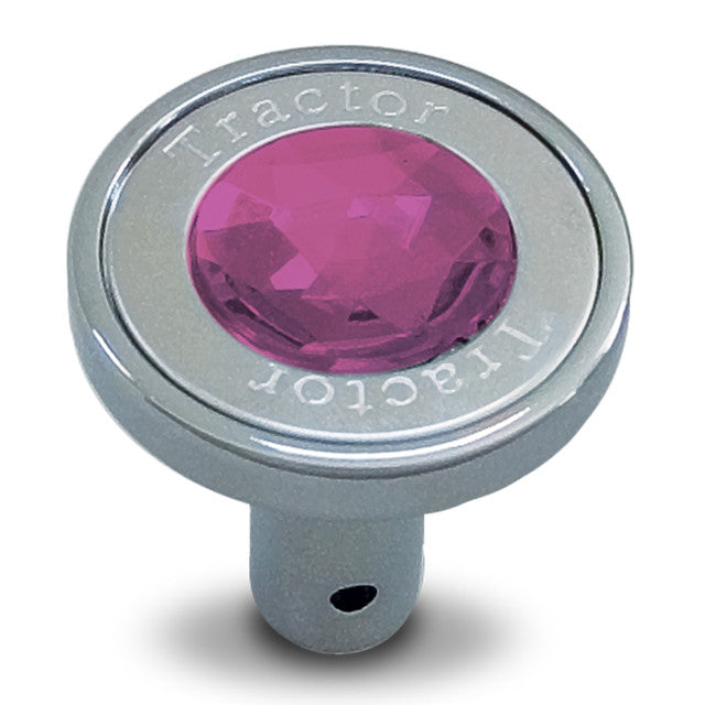 95834 Tractor Pin Hole Style Air Control Knob with Purple Crystal