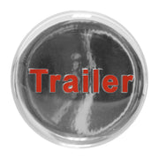 LARGE CR. ALUM. SCREW-IN KNOB W/SILVER TRAILER Dim Gray