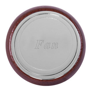 96034 Wood Dashboard Control Knob (Fan)