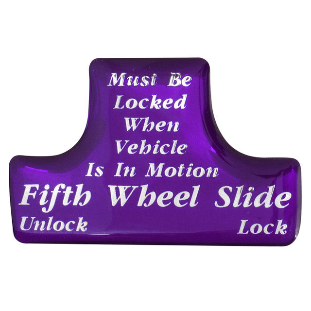 96094 Switch Guard Sticker for 5th Wheel (Purple)