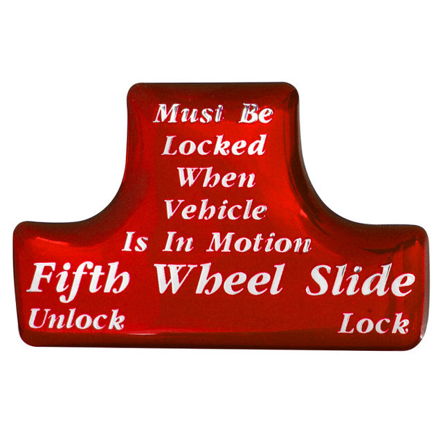 96095 Switch Guard Sticker for 5th Wheel (Red)