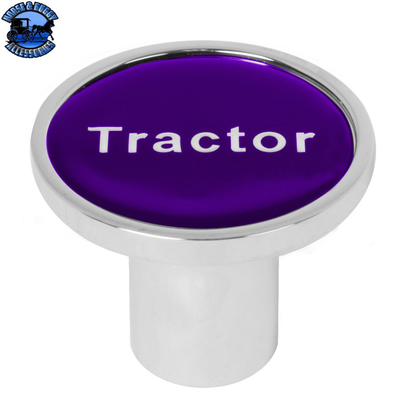 96334 1-15/16" SCREW IN AIR CONTROL KNOB W/PURPLE TRACTOR