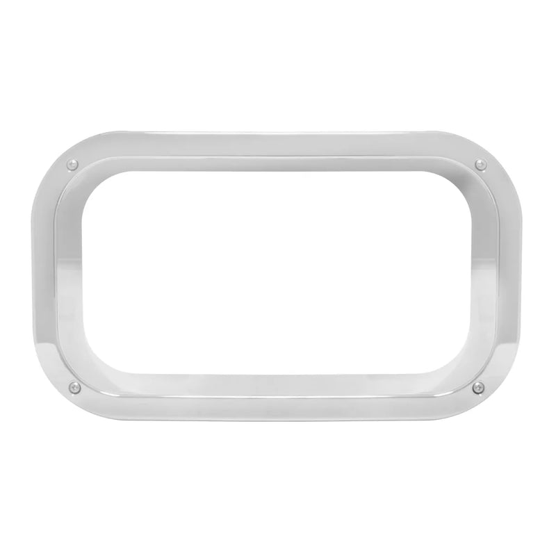 Inside Cab Door View Window for Kenworth #97553 Light Gray