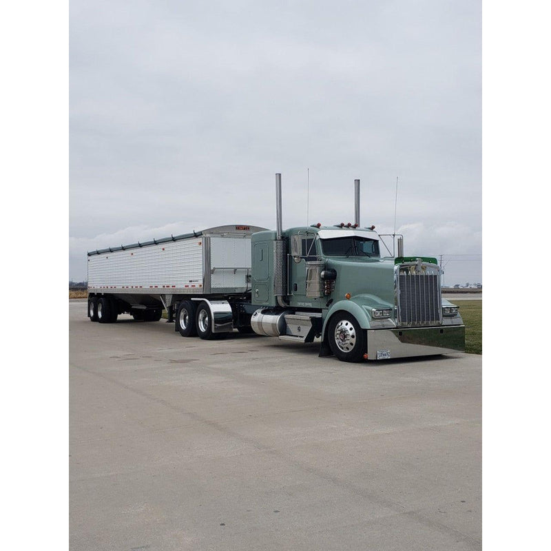 B41-10D-20-1123 20", Boxed, Blind Mount, Tow Holes Kenworth bumper Gray