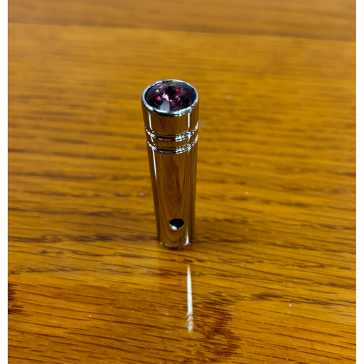 92894 1-7/8" CR. ALUM. SWITCHES PER EXTEN. W/PURPLE CRYSTAL FOR PETERBILT (2 PACK) TOGGLE SWITCH Dark Goldenrod
