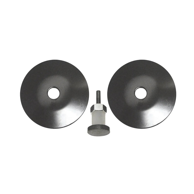 98101 HANDY BUFF WHEEL HOLDER - 2-3/4" ROUND PLATE Dark Slate Gray