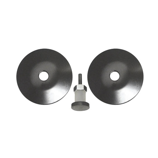 98101 HANDY BUFF WHEEL HOLDER - 2-3/4" ROUND PLATE Dark Slate Gray