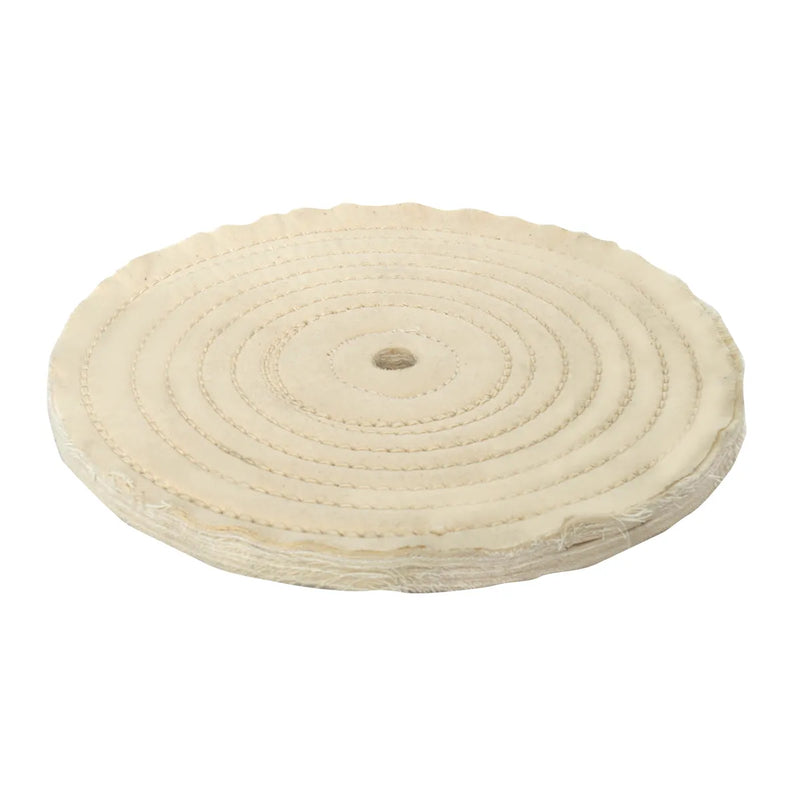 98130 8"X1/2" 1/4" SEW BUFF WHEEL Wheat