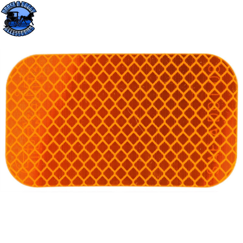 98176Y3 REFLECTIVE TAPE 2 x 3.5" RECTANGULAR, BULK
