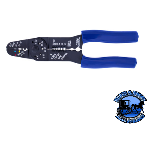 UP-98243 Deluxe Crimping Tool 22-10 AWG, 1 Pc. Dark Slate Gray