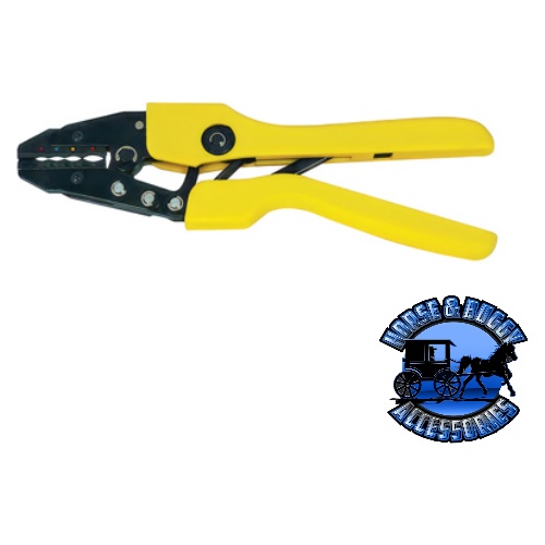 UP-98244 Ratchet Crimping Tool, 1 Pc. Goldenrod