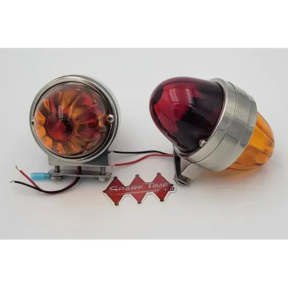 stf-kwhfbss KW W900 Front Watermelon Fender Light Bracket Set (sold in pairs) (Lights not included) watermelon Light Gray