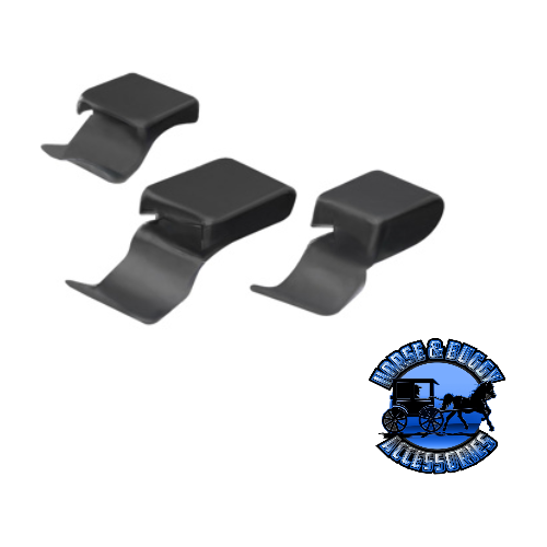 Dark Slate Gray UP-98258 1-3/4"x1/2"x1/4" (LxWxH) Medium Steel Push-On Frame Clips 6 Pcs