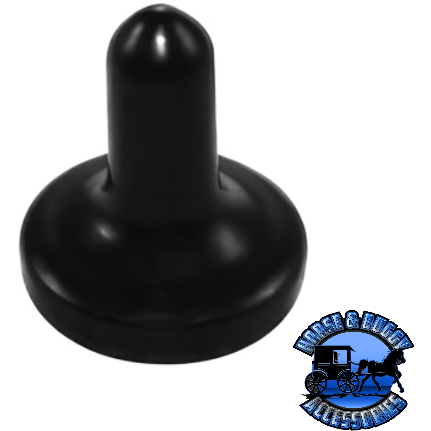 Black UP-98310 Toggle Weatherproof Switch Boot fits Standard 1/2" Switch Stem 1 Pc.
