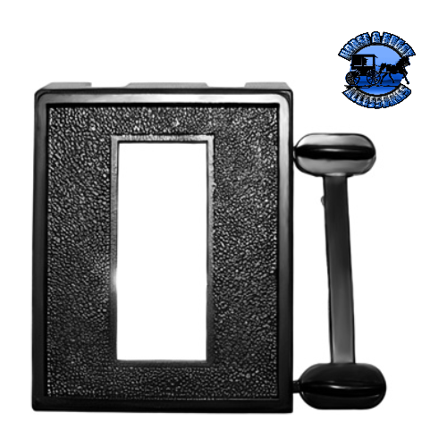 UP-98321 Switch Panel Mount 7/16" X 1 1/8" Slot, 1 Pc. Dark Slate Gray