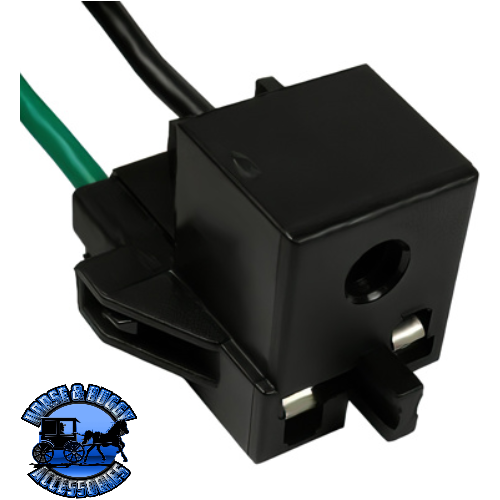 UP-98349 2-Wire GM 4701 Halogen Sealed High Beam Mini-Bulb Headlight Connector, 1986 & Newer, 1 Pc. Black