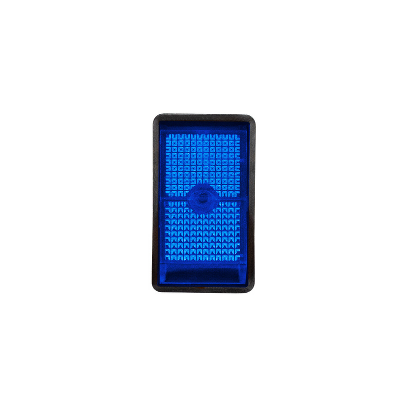 UP-98360 Blue Illum Jumbo Rocker 16 Amp 12V S.P.S.T. On/Off 1 Pc.