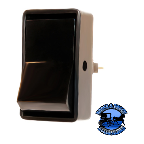UP-98361 Black Non-Illum Jumbo Rocker 16 Amp 12V S.P.S.T. On/Off 1 Pc. Rosy Brown