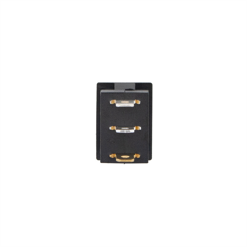 up-98369 Black Miniature LED Rocker 10 Amp 12V S.P.S.T. On/Off 1 Pc.
