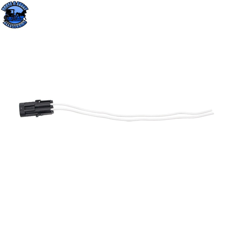 UP-98391 14 AWG Weather Pack Assembly M/FM Double Cavity, 1 Set.