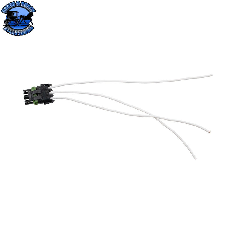 up-98392 14 AWG Weather Pack Assembly M/FM Triple Cavity, 1 Set.