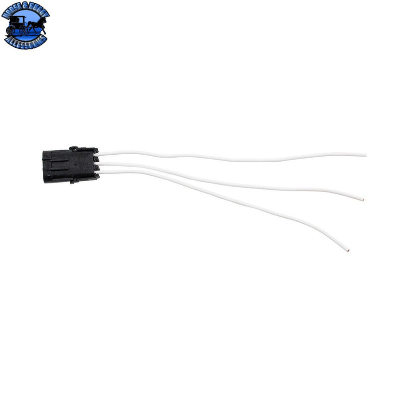up-98392 14 AWG Weather Pack Assembly M/FM Triple Cavity, 1 Set.