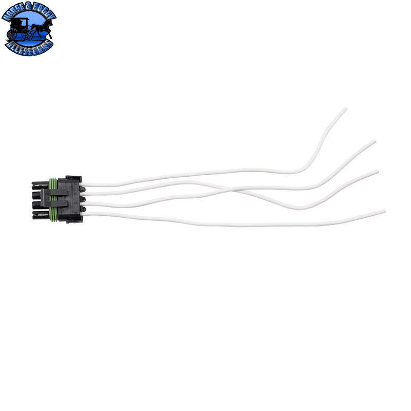 up-98393 14 AWG Weather Pack Assembly M/FM Quad Cavity, 1 Set.