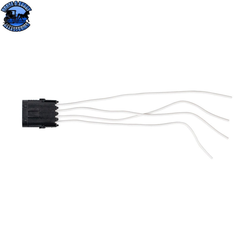 up-98393 14 AWG Weather Pack Assembly M/FM Quad Cavity, 1 Set.
