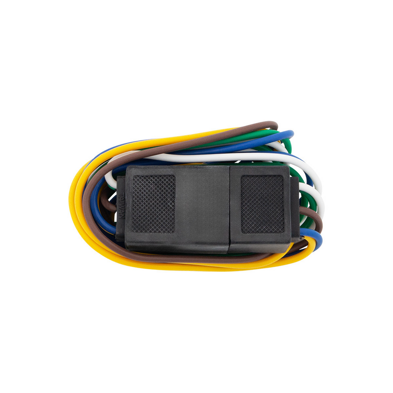 up-98403 5-Way Squared Moisture Proof M/FM Trailer Connectors w/ Polarized Plugs, 1 pc.