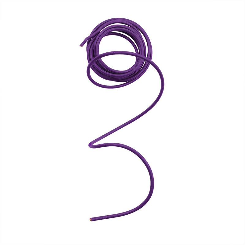 up-98432 Primary Wire - Rated 105 C 10 AWG, Purple 8 Ft.