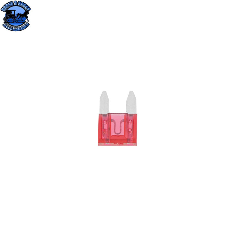 UP-98455 10 Amp Red Mini Fuse (2-Pack)