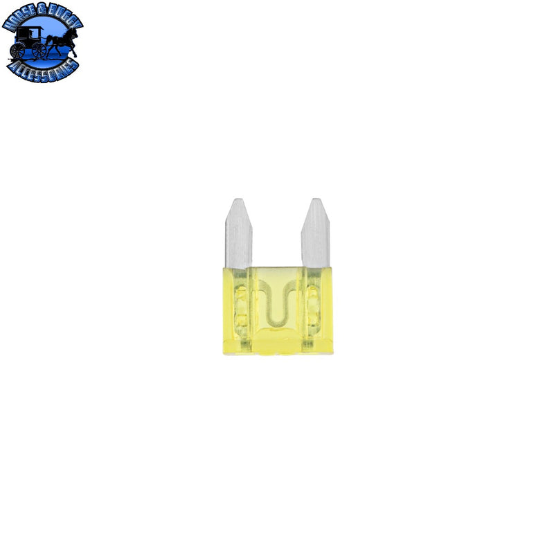 UP-98457 20 Amp Yellow Mini Fuse (2-Pack)
