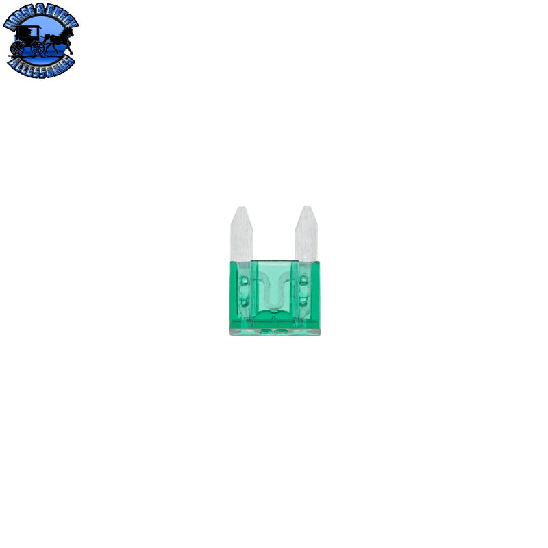 UP-98459 30 Amp Green Mini Fuse (2-Pack)