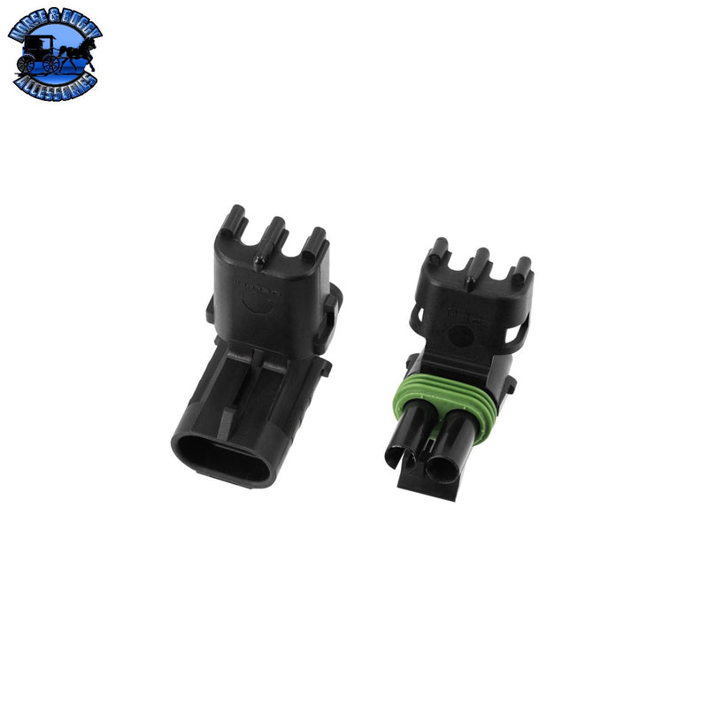 UP-98462 14-16 Two Cavity Weather Pack Connector Project Kit 1 Set