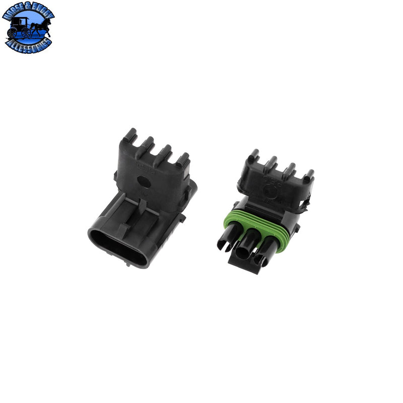 UP-98463 14-16 Three Cavity Weather Pak Connector Project Kit 1 Set