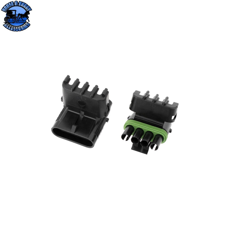 UP-98464 14-16 Four Cavity Weather Pack Connector Project Kit 1 Set