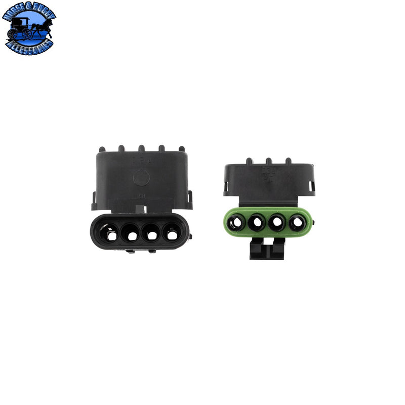 UP-98464 14-16 Four Cavity Weather Pack Connector Project Kit 1 Set